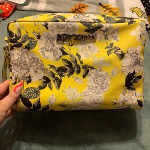 Large Betsey Johnson cosmetic bag